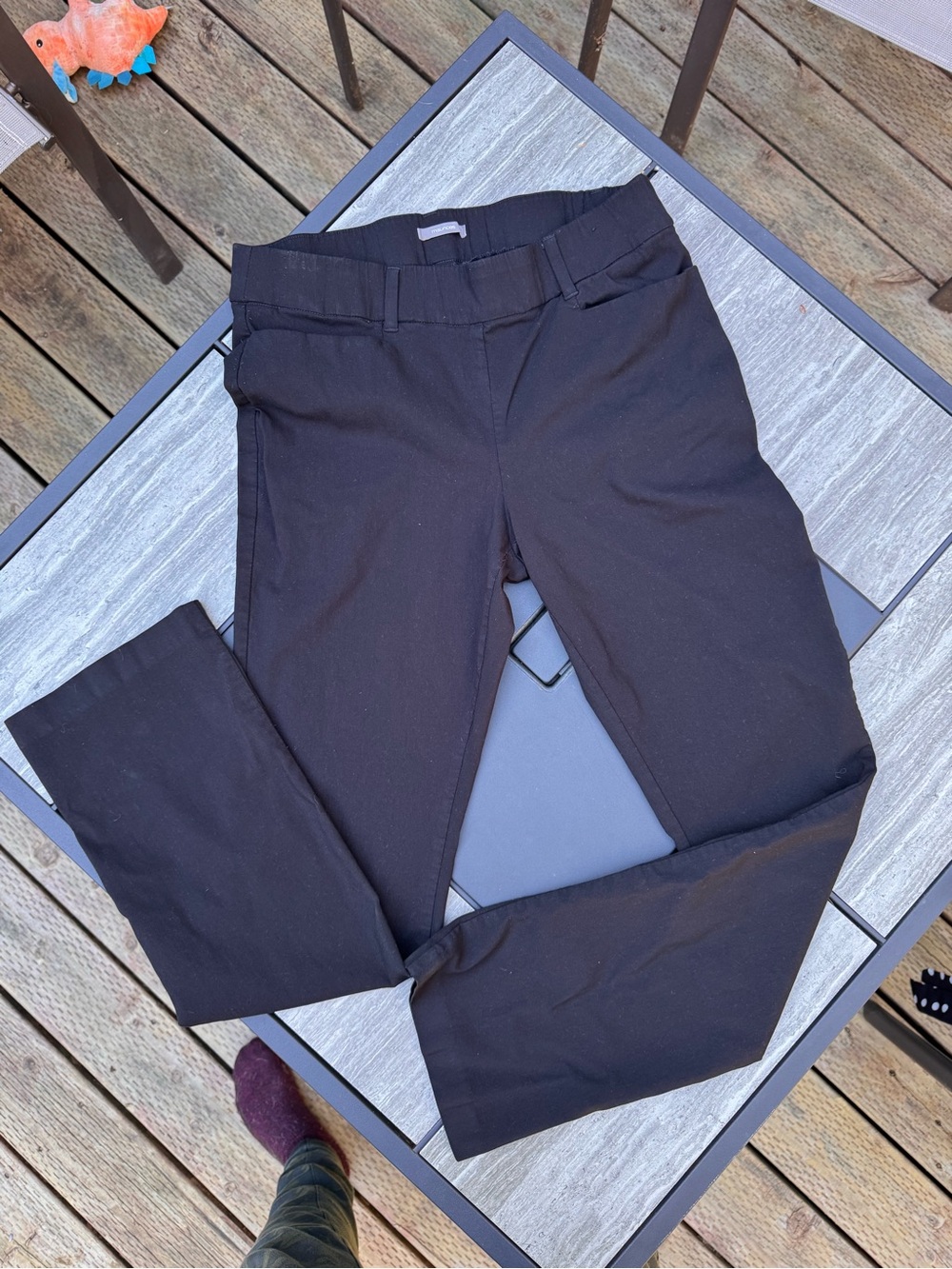 Maurices Black Straight-Leg Dress Pants